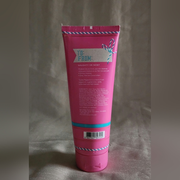 Bath & Body Works Twisted Pepper Mint body cream 226g (8 oz) ☆Authentic☆ - Picture 2 of 2